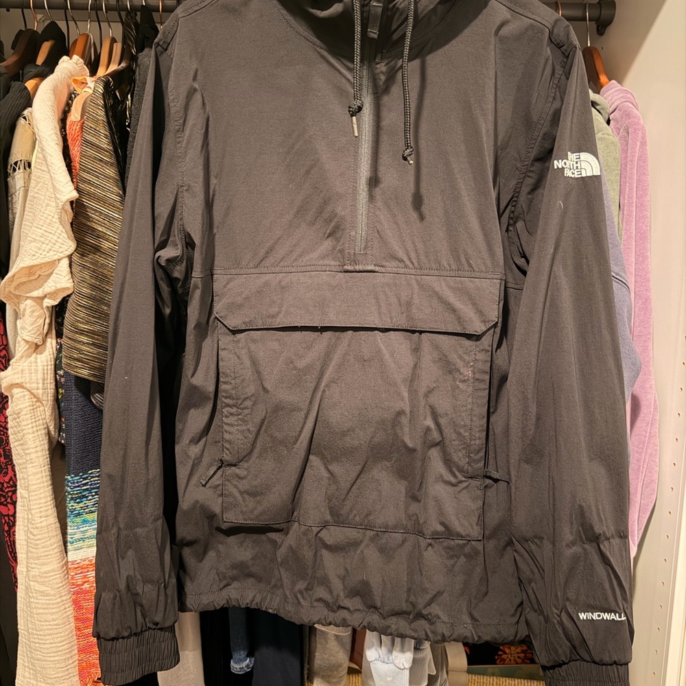 The North Face Men's Charcoal Windbreaker